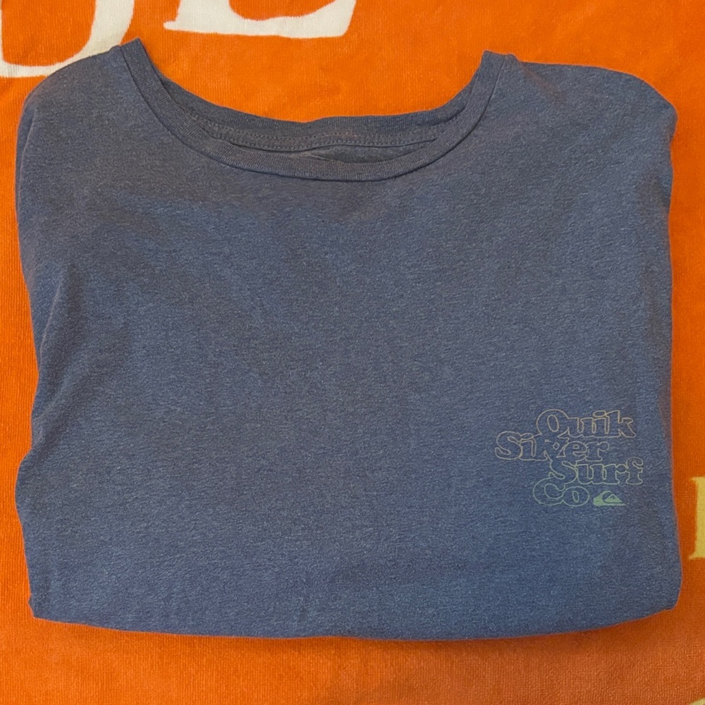 Quiksilver Heather Blue Tee